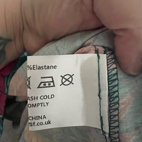 Collectif Jemima Tropico Swing Dress size L - Picture 6 of 6